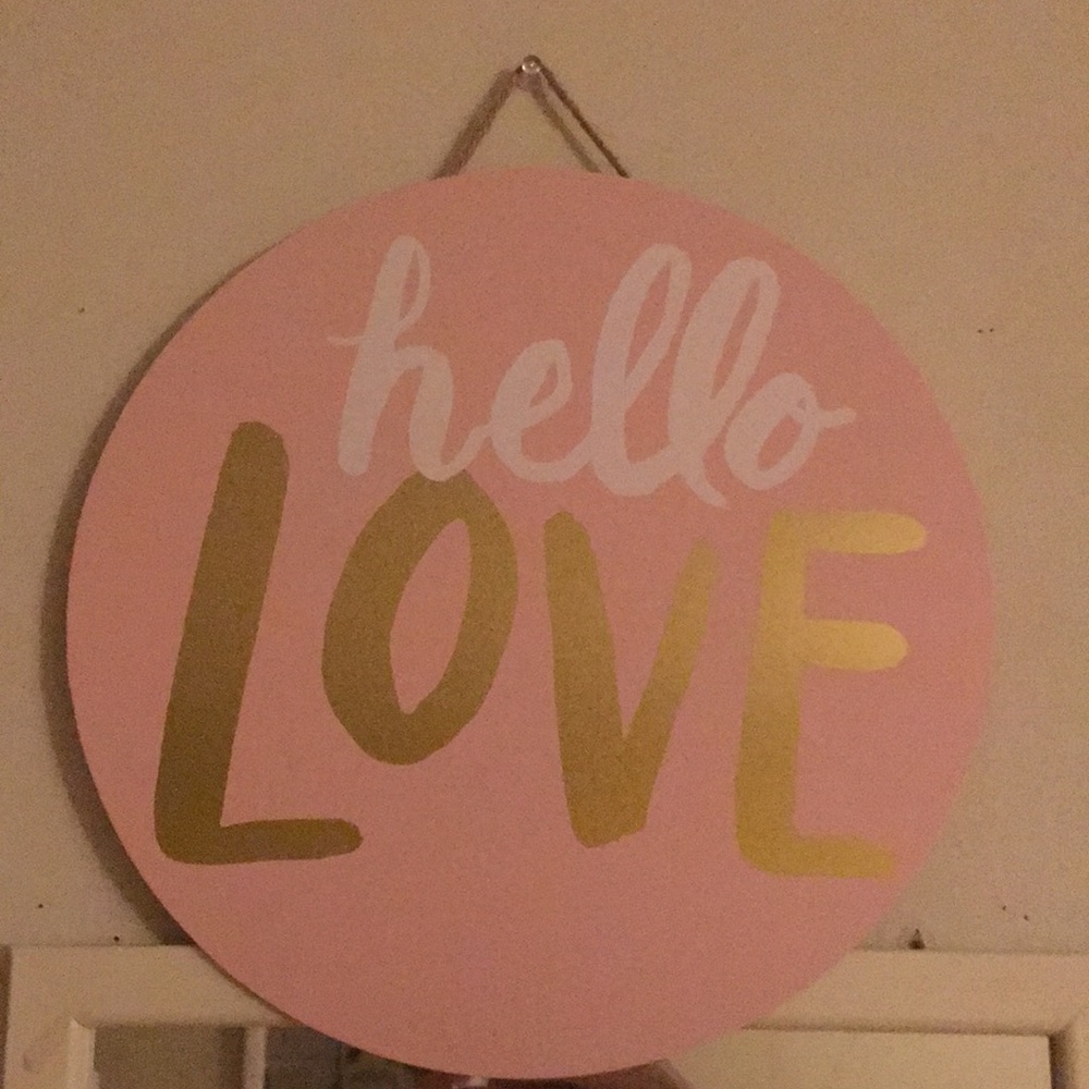 Hello Love Room Decor